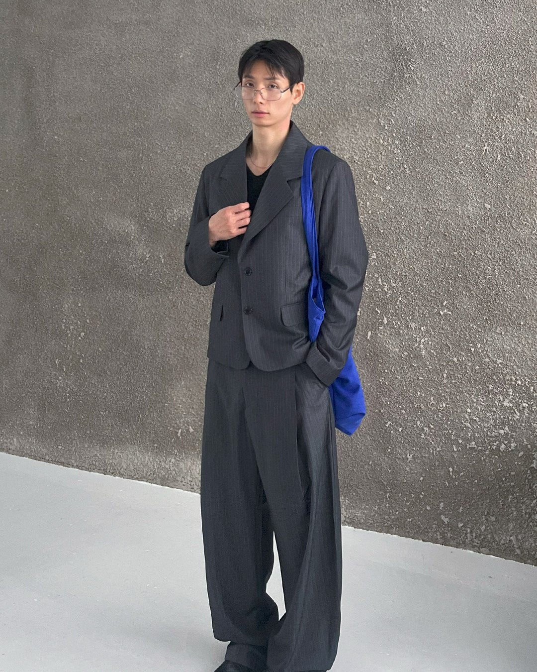 Zegna Two-Button Cropped Jacket