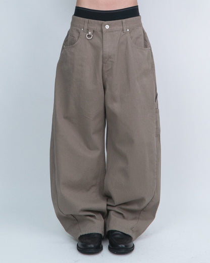D-Ring Curved Balloon Fatigue Pants