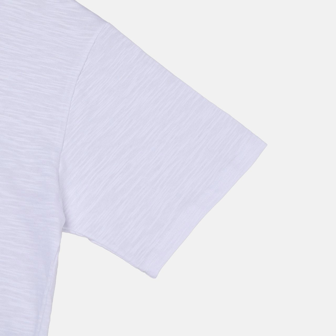 Slub U-Neck T-Shirt