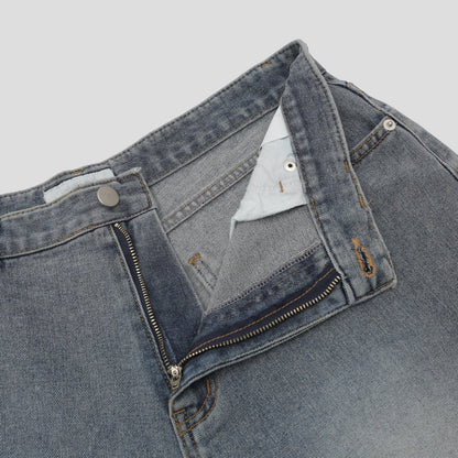 Coil Sand Wide Denim Pants