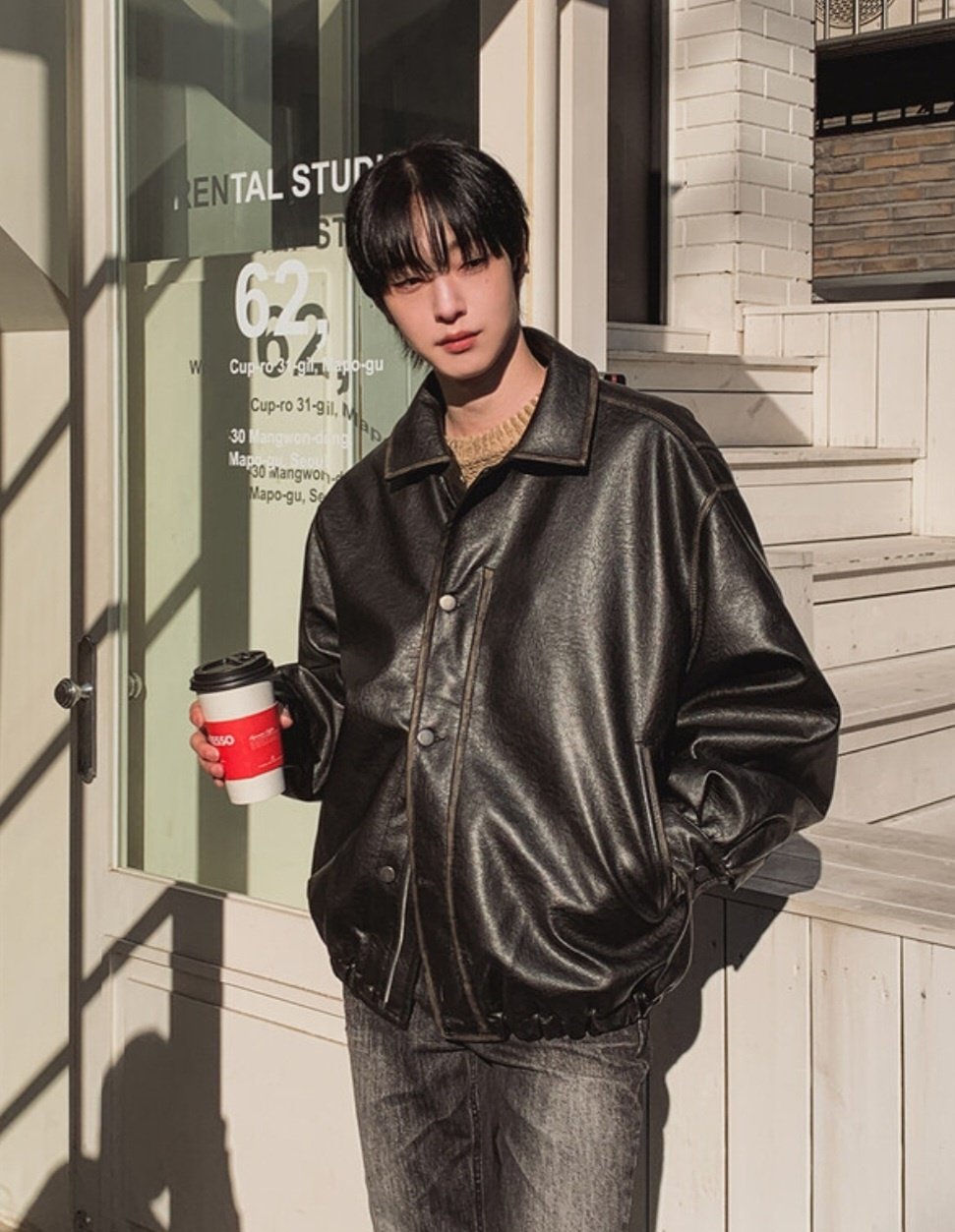 Dover Leather Padded Deck Jacket – WooStore