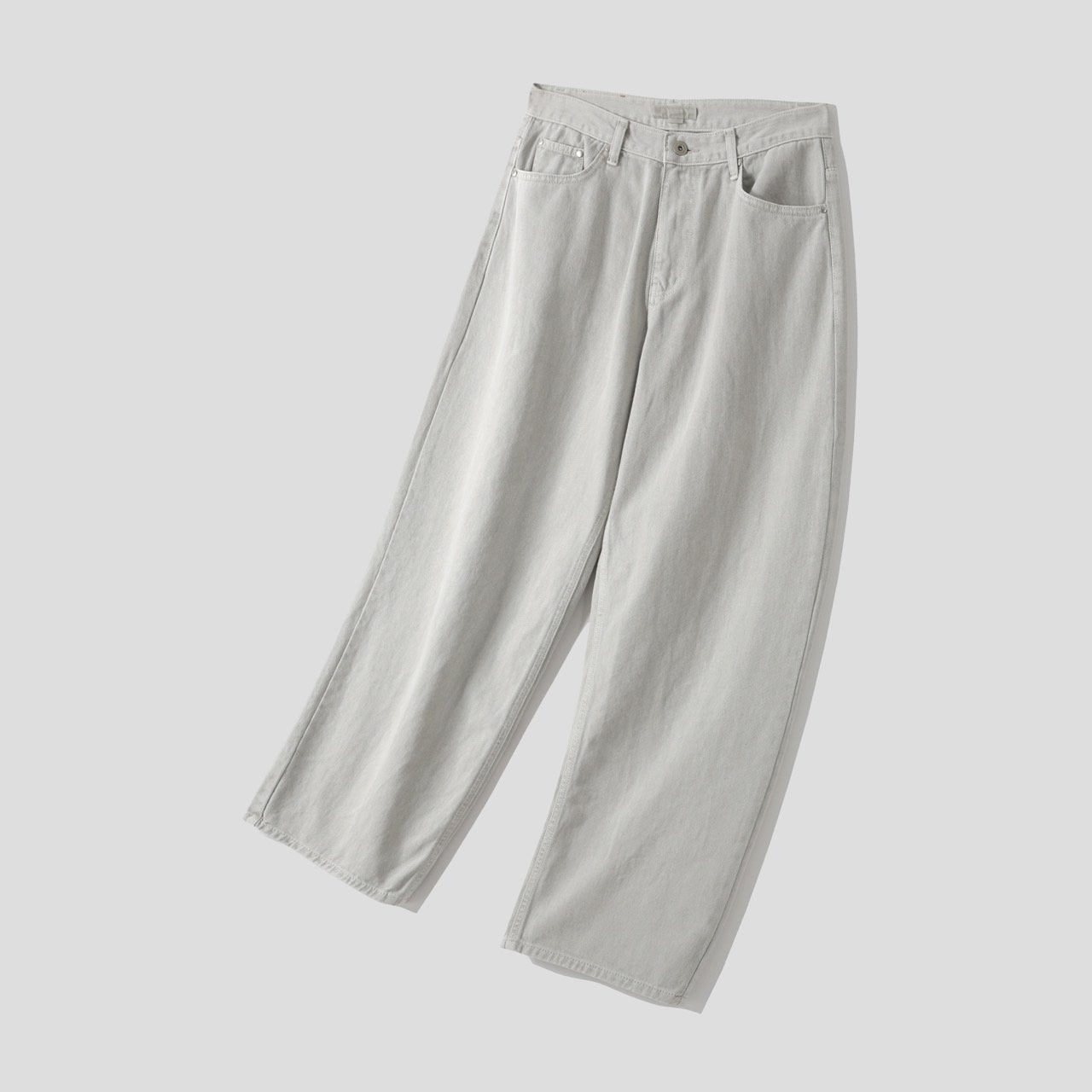 Label Dyeing Wide Pants