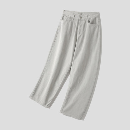 Label Dyeing Wide Pants