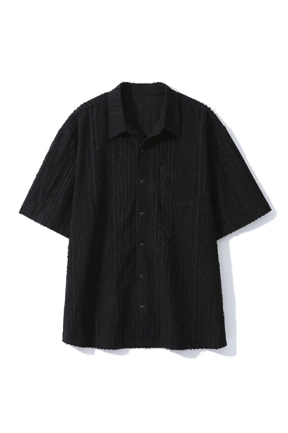 Linen Cutoff Shirt