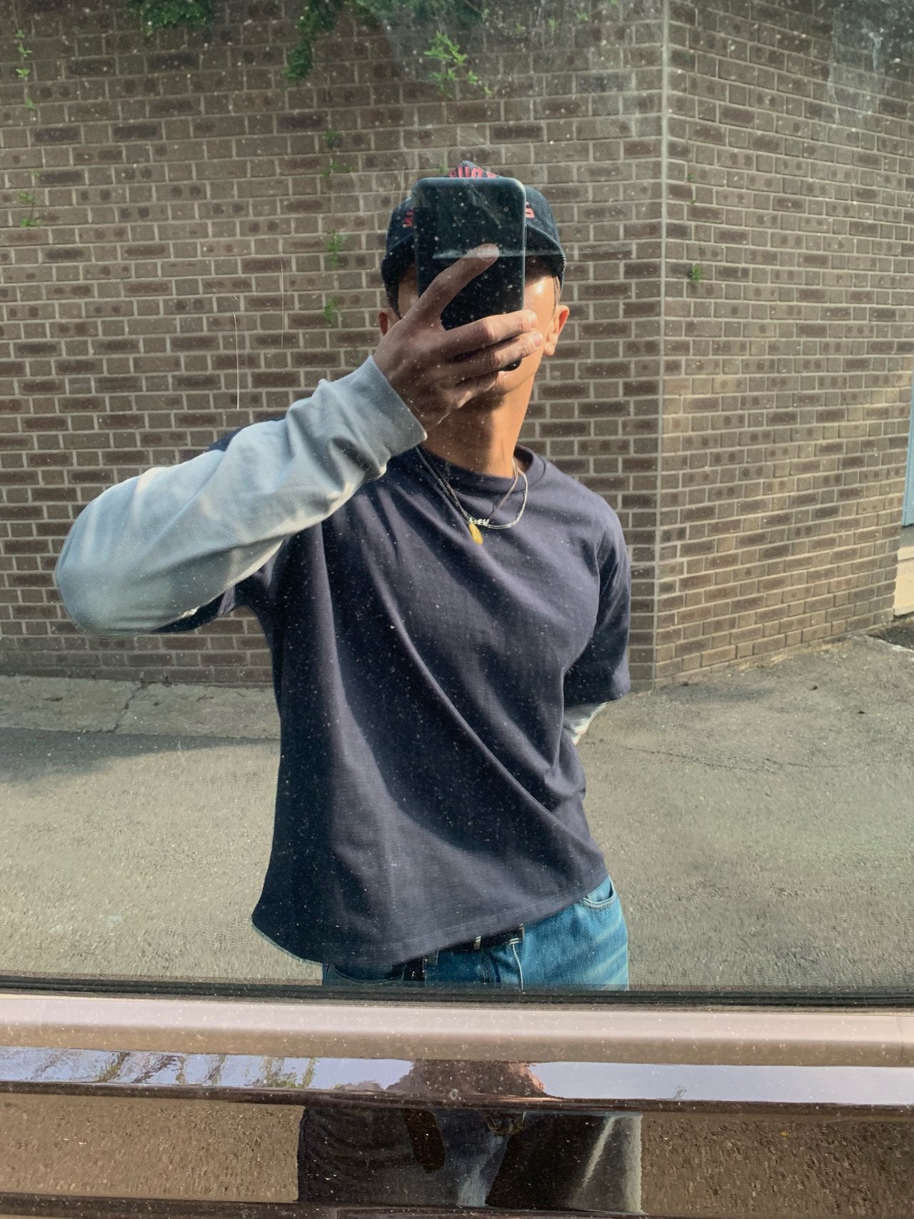 Pigment-Washed Nylon Shirt Jacket