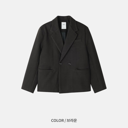 A-cut Double-breasted Jacket