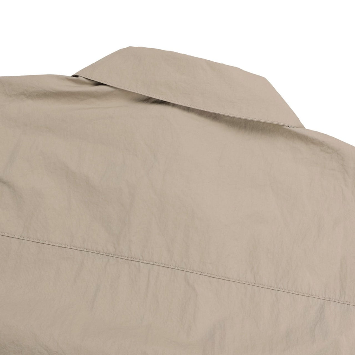 Short Sleeve Zip Blouson