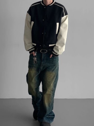Union Cropped Stadium Jacket