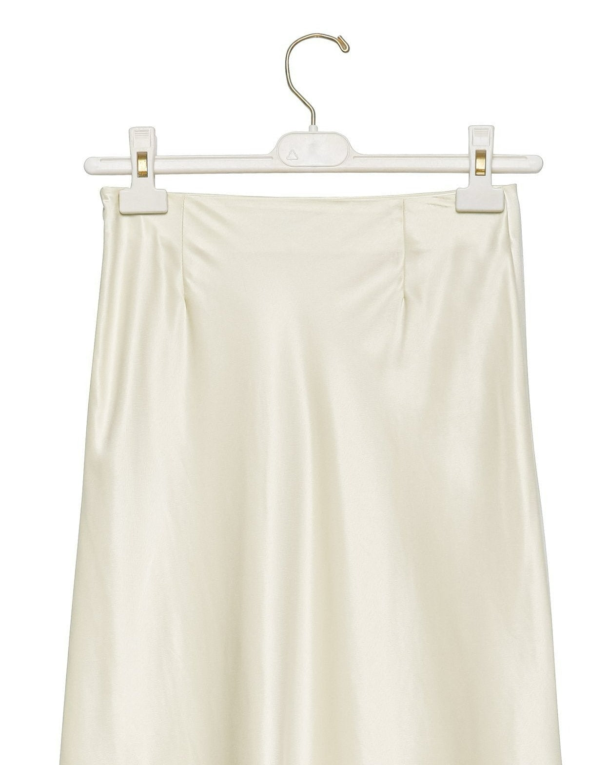 【PAPERMOON ペーパームーン】SS / Silky Satin High Waisted Maxi Flared Skirt