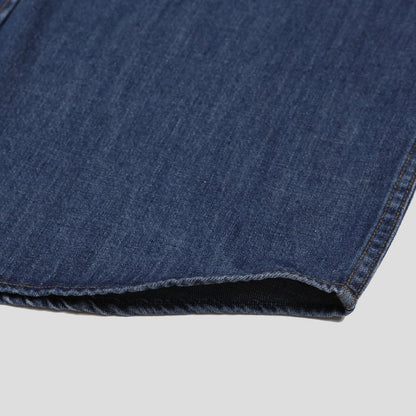 Modern Western Denim Shirt