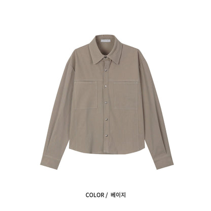 Need Cropped Shirt Jacket