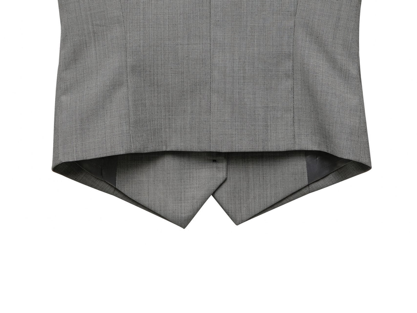 [PAPERMOON] SS / Sharkskin Fabric Tailored Set Up Vest