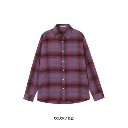 Pigment-Washed Nylon Shirt Jacket
