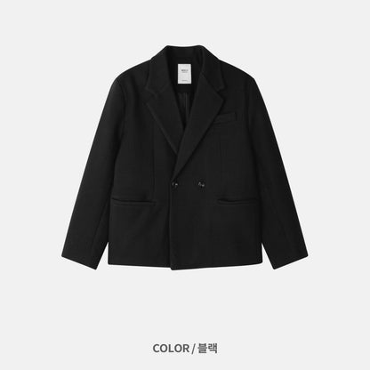 A-cut Double-breasted Jacket