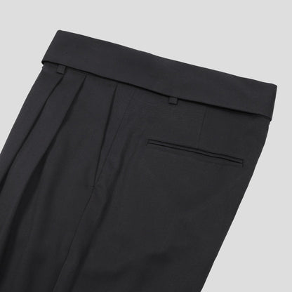 Regle Two-Tuck Wide Slacks