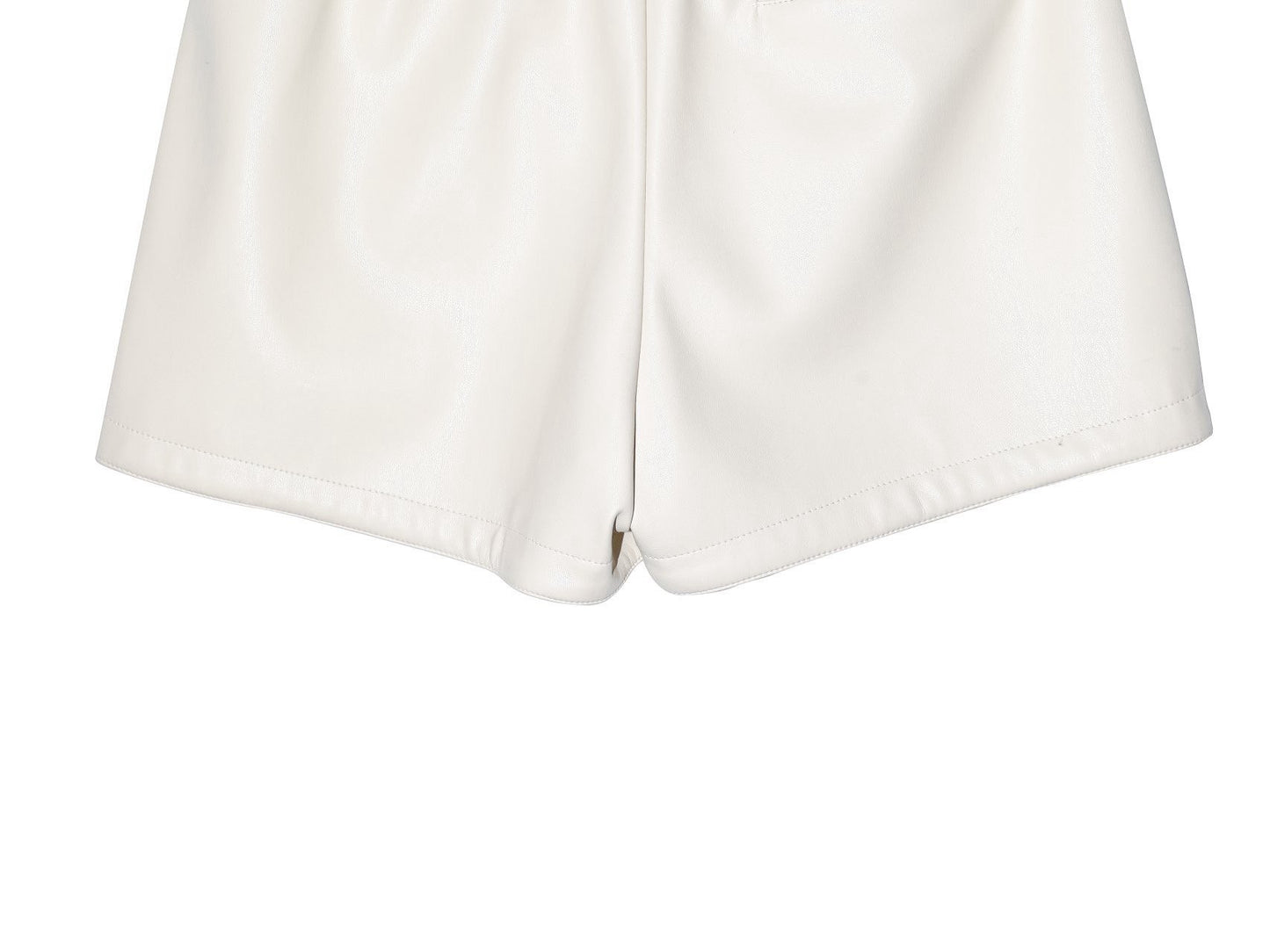 【PAPERMOON ペーパームーン】SS / Faux Leather Shorts