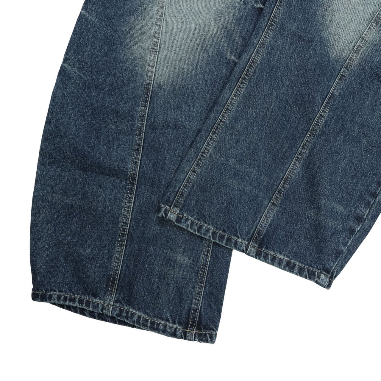 Wide Barrel Denim Pants