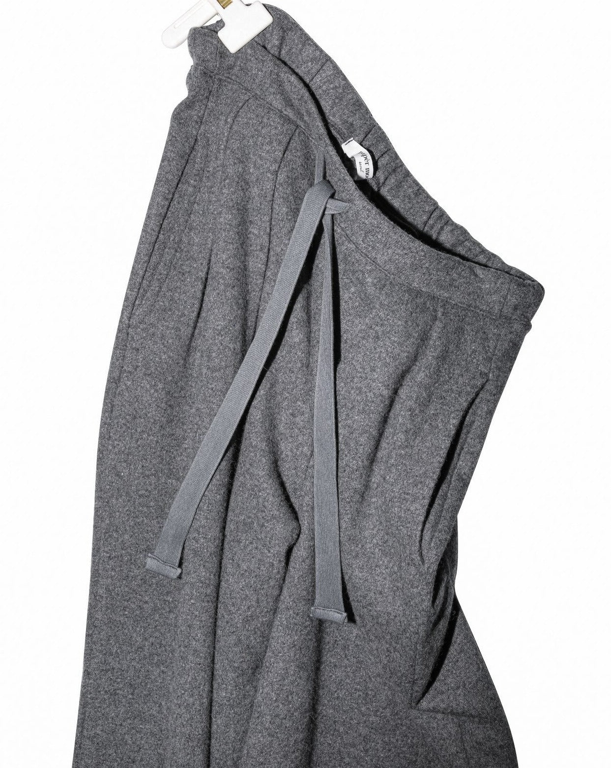 【即納】【PAPERMOON ペーパームーン】AW / Wool Two Pin - Tuck Detail Lounge Trousers