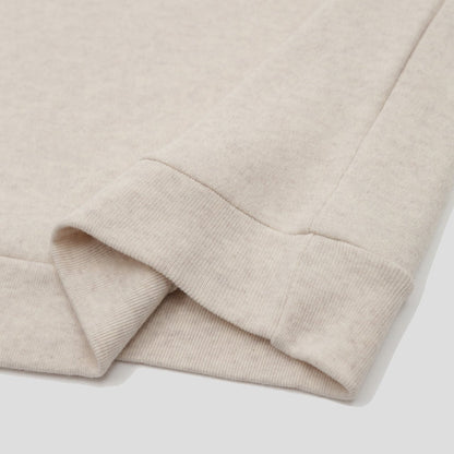 Angora Button Collar Henley Knit Tee