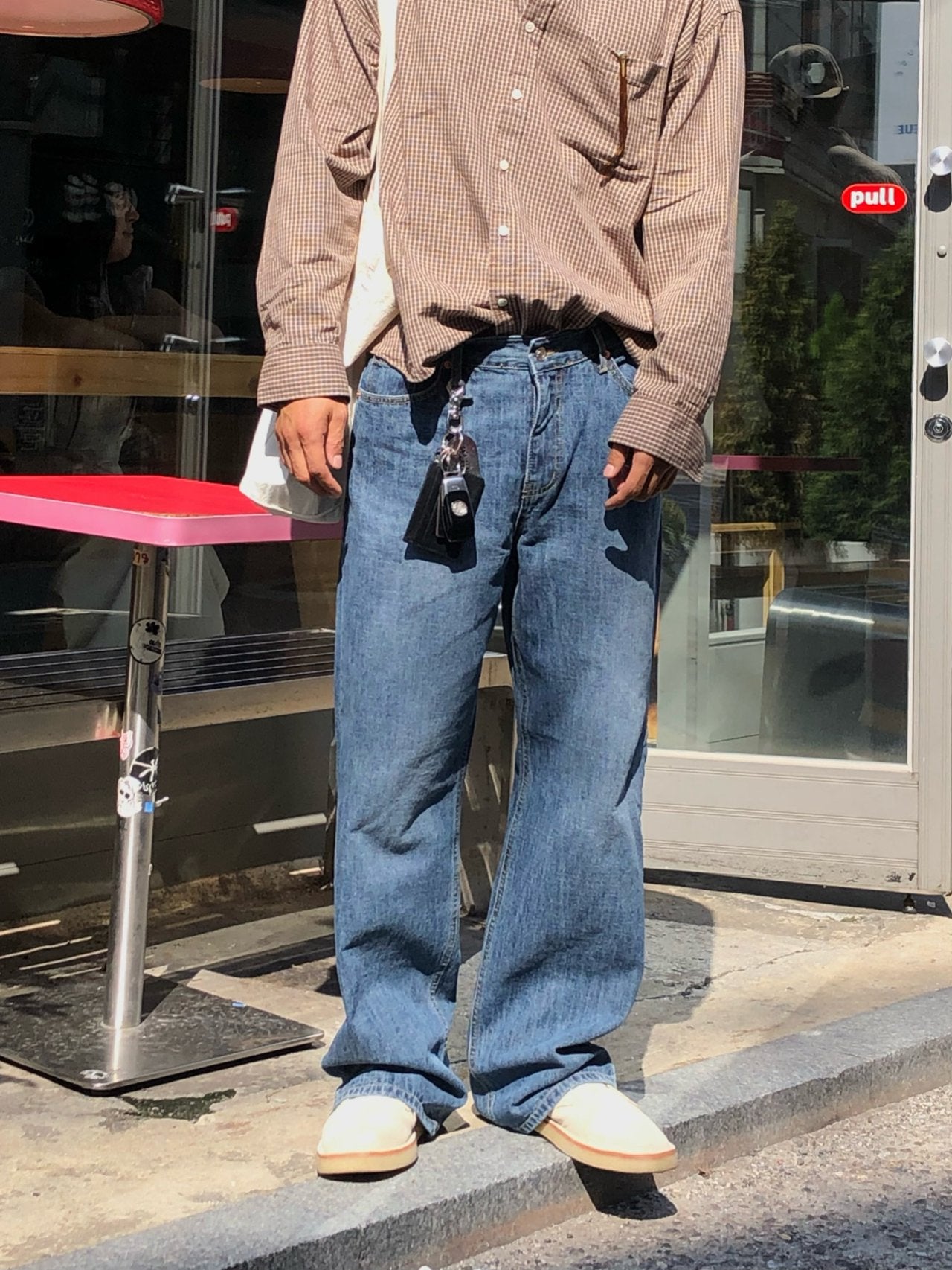 NEX Straight Denim Pants