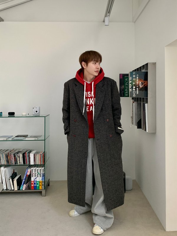 Grace Herringbone Coat