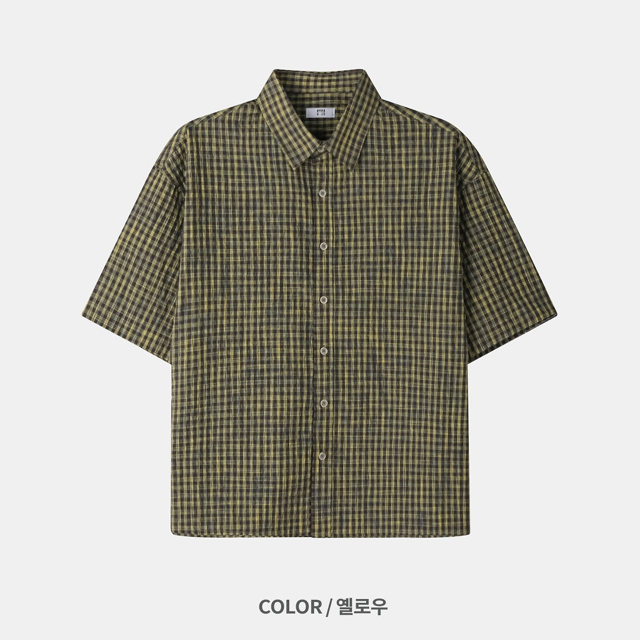 Farmer Check Half Shirt