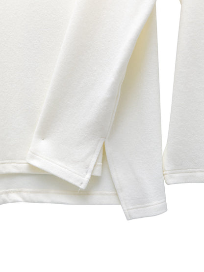 PAPERMOON ペーパームーン ソフトラウンジセットアップボートネックTシャツ