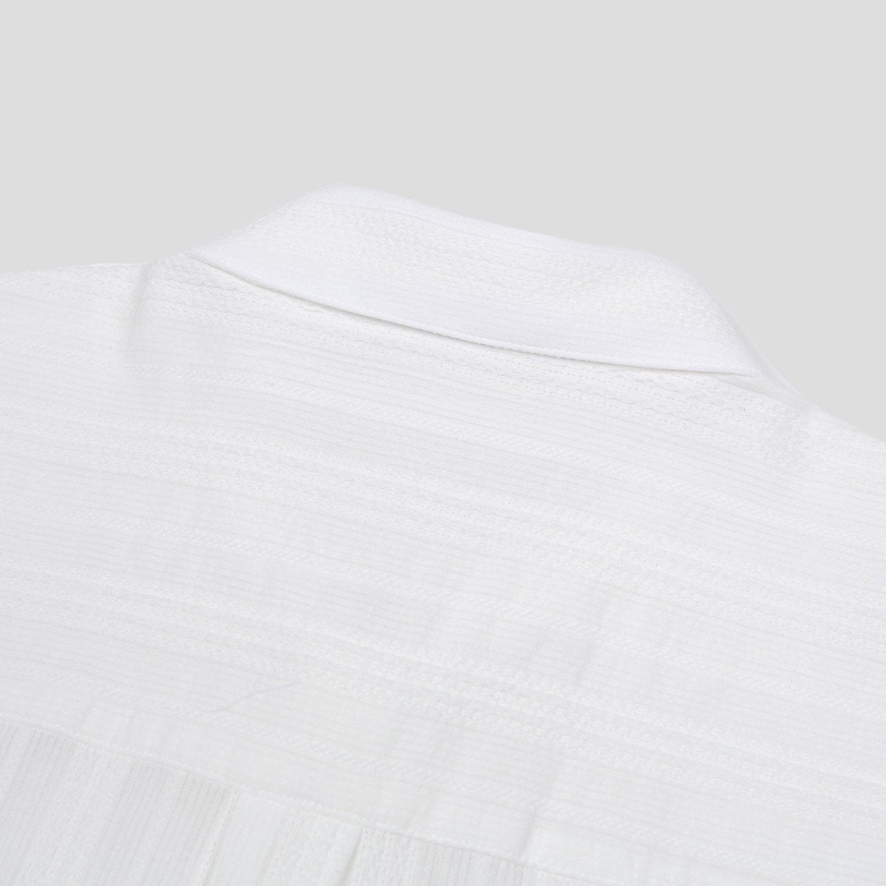 Pigment-Washed Nylon Shirt Jacket