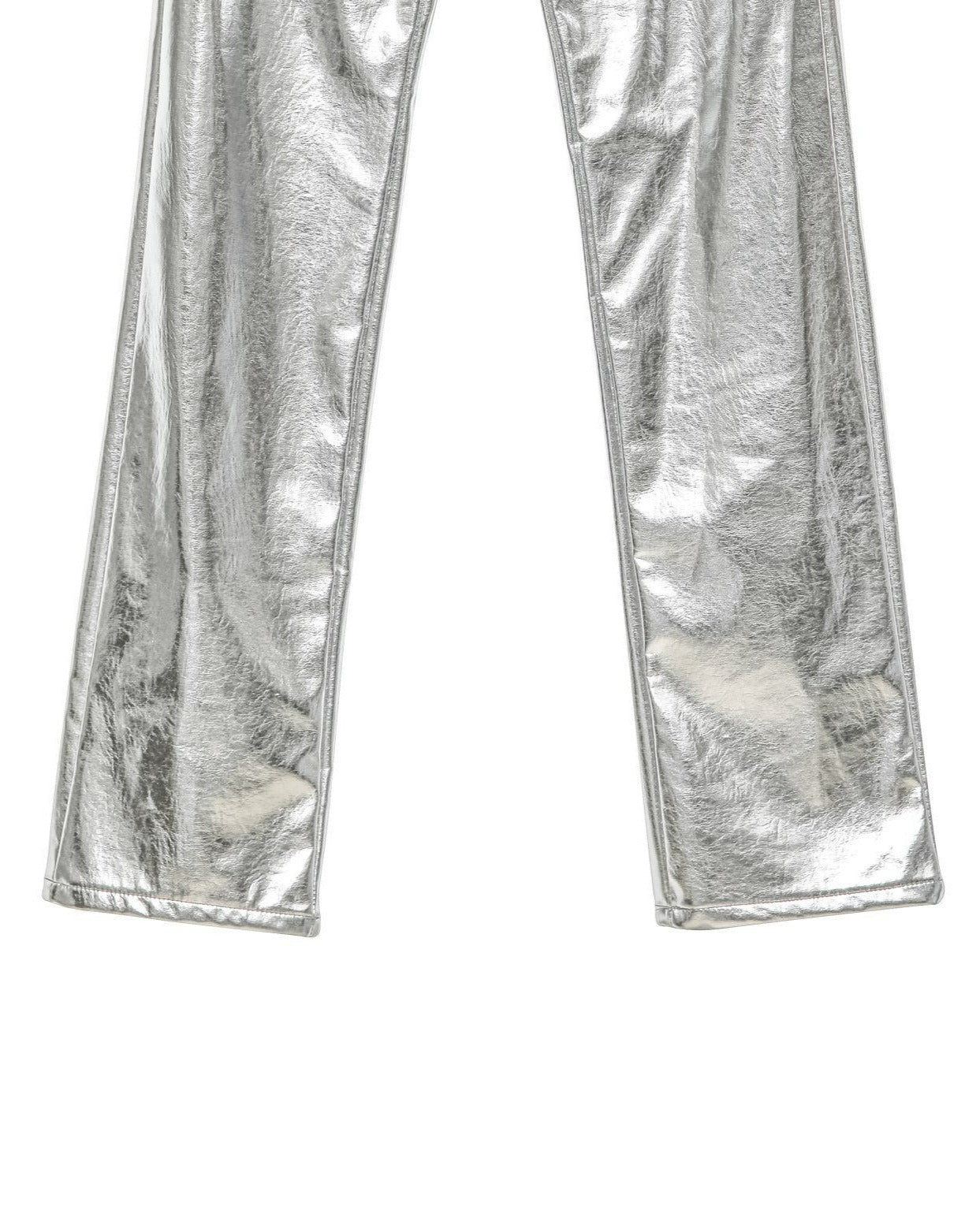 【即納】【PAPERMOON ペーパームーン】AW / Patent Vegan Leather Coated Straight Pants