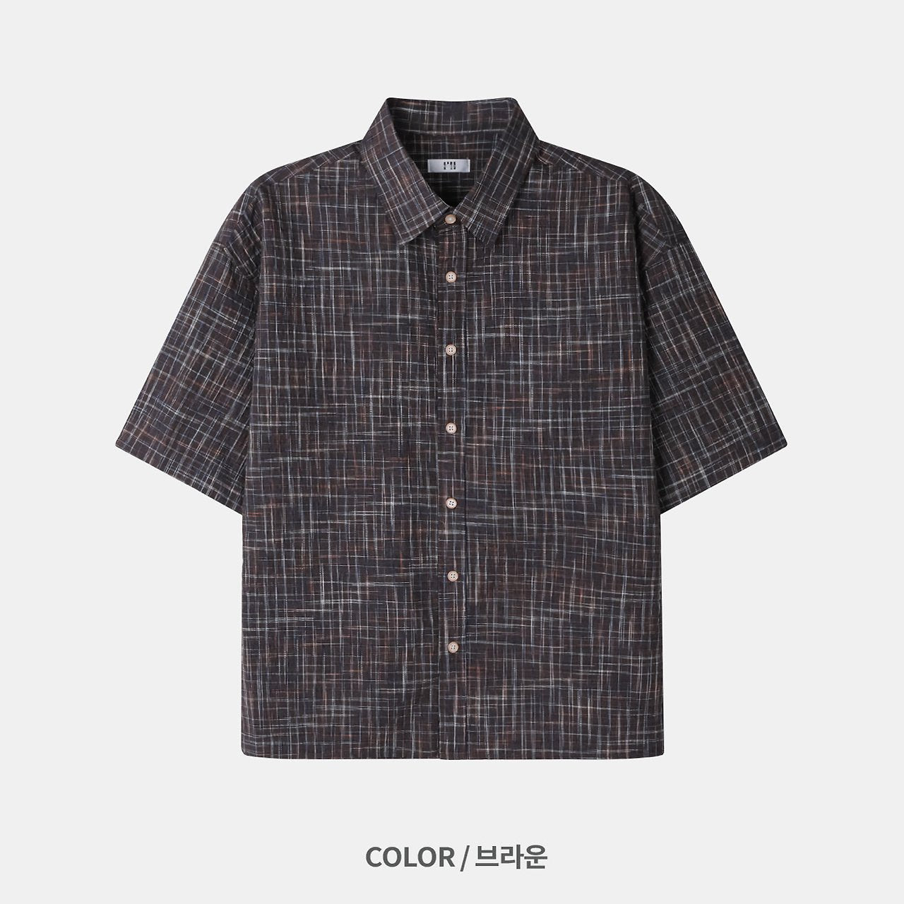 Farmer Check Half Shirt