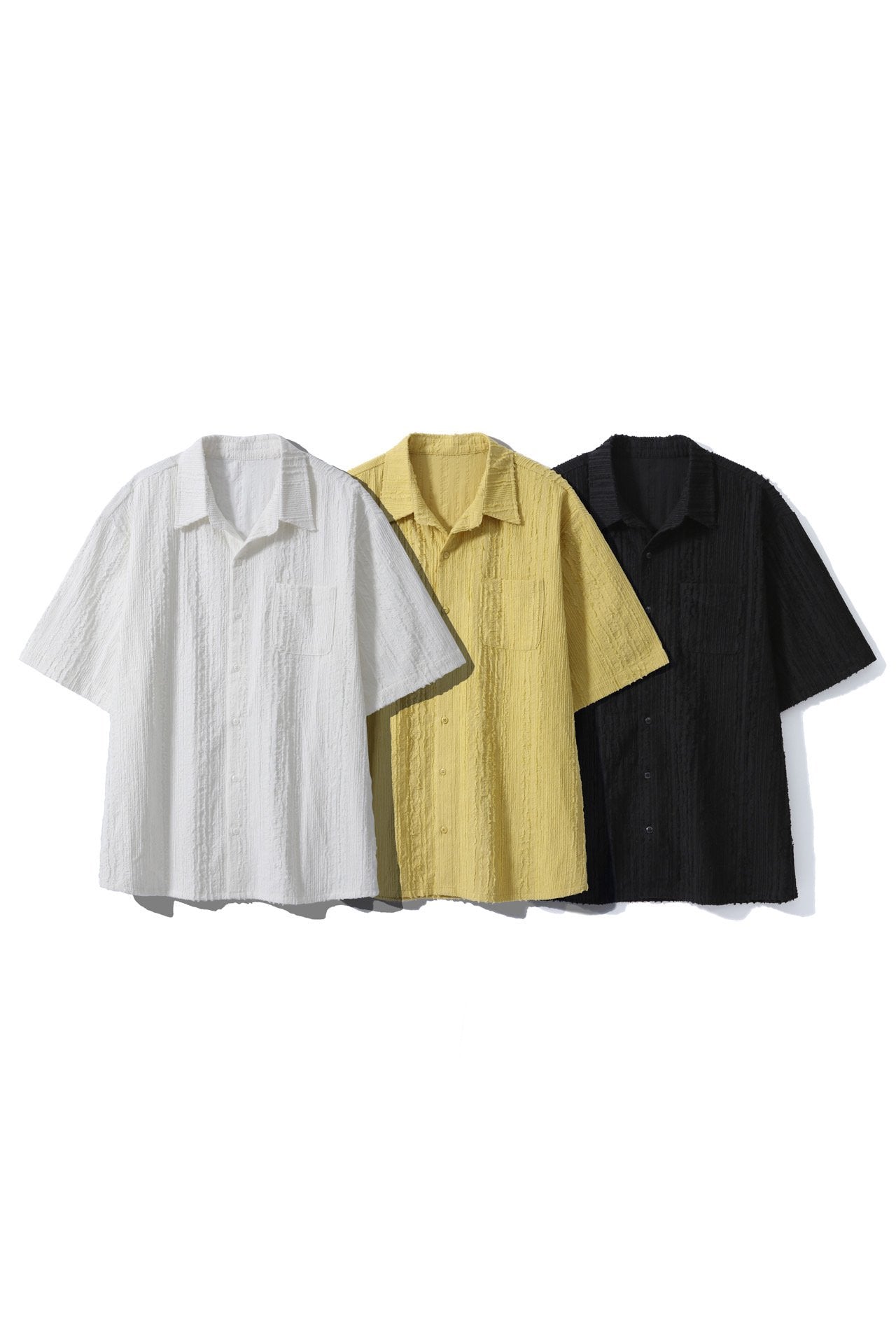 Linen Cutoff Shirt