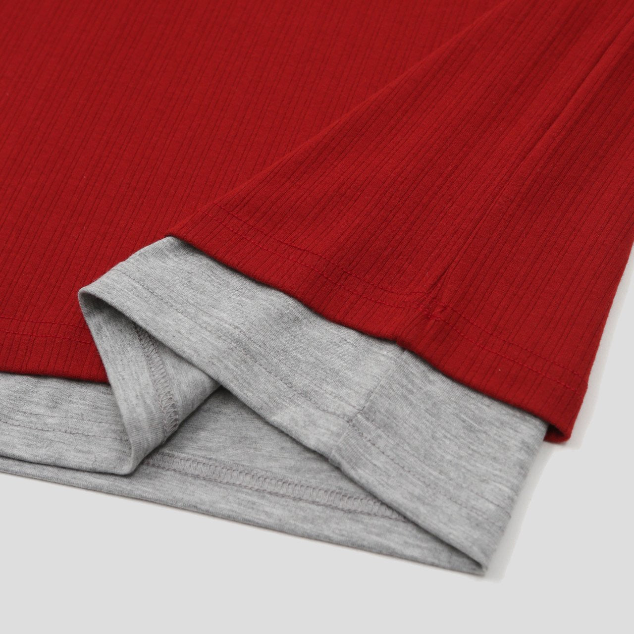 Phase Double Henley Layered Tee