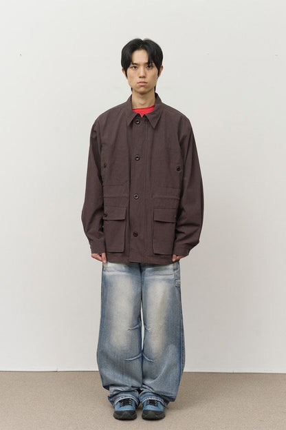 Stand Collar Field Jacket