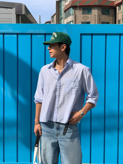 Soda Crop Stripe Shirt