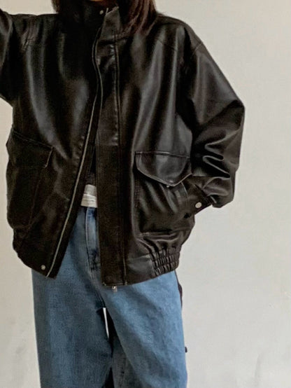 Glow Leather Jacket