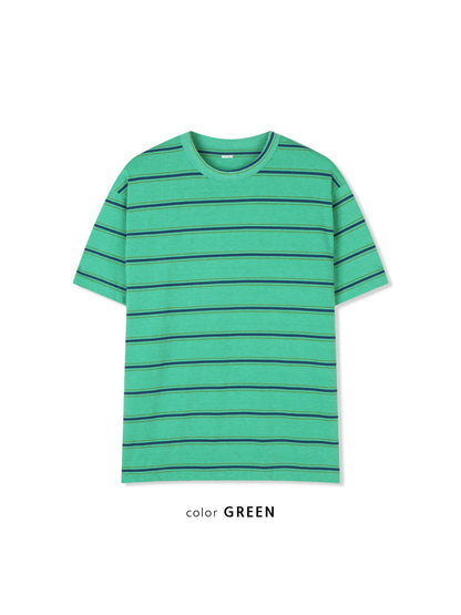 Vintage Stripe Pigment T-Shirt