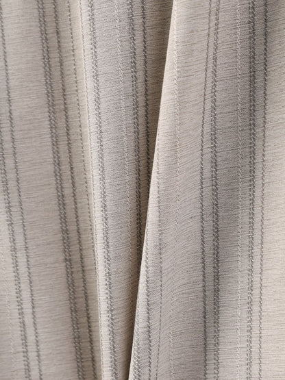 Tone-on-Tone Stripe Banding Slacks