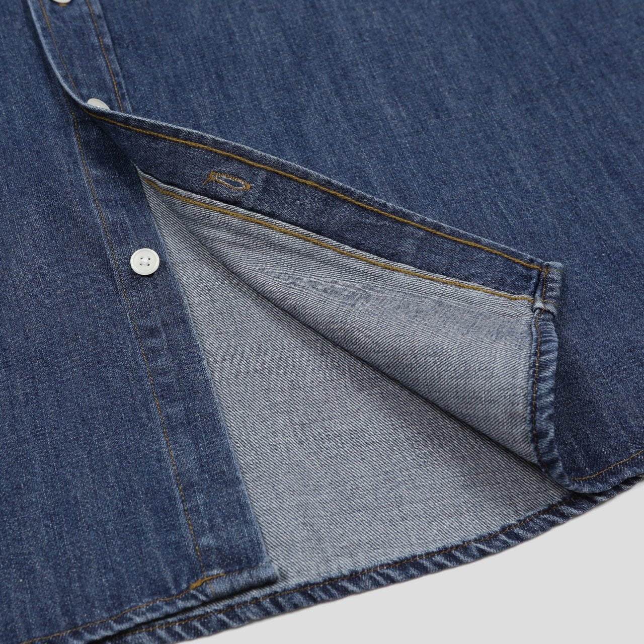 Modern Western Denim Shirt