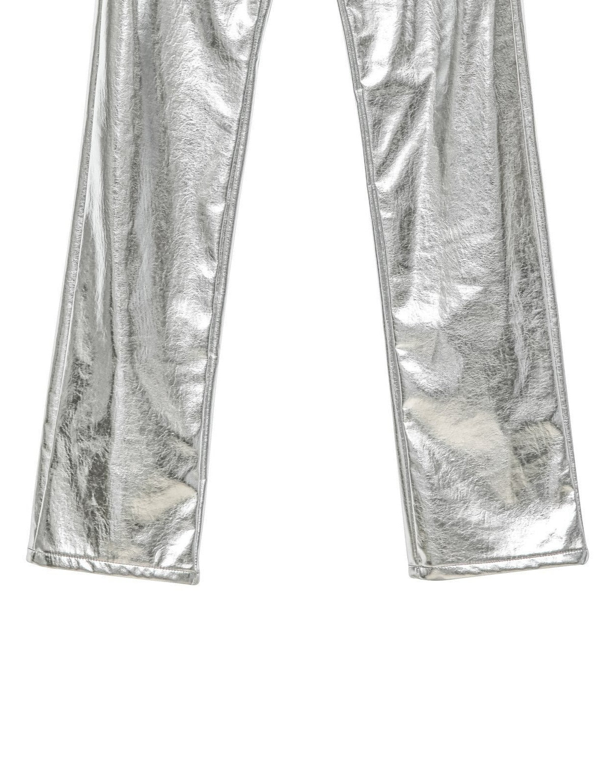 【즉납】【PAPERMOON 페이퍼 문】AW / Patent Vegan Leather Coated Straight Pants