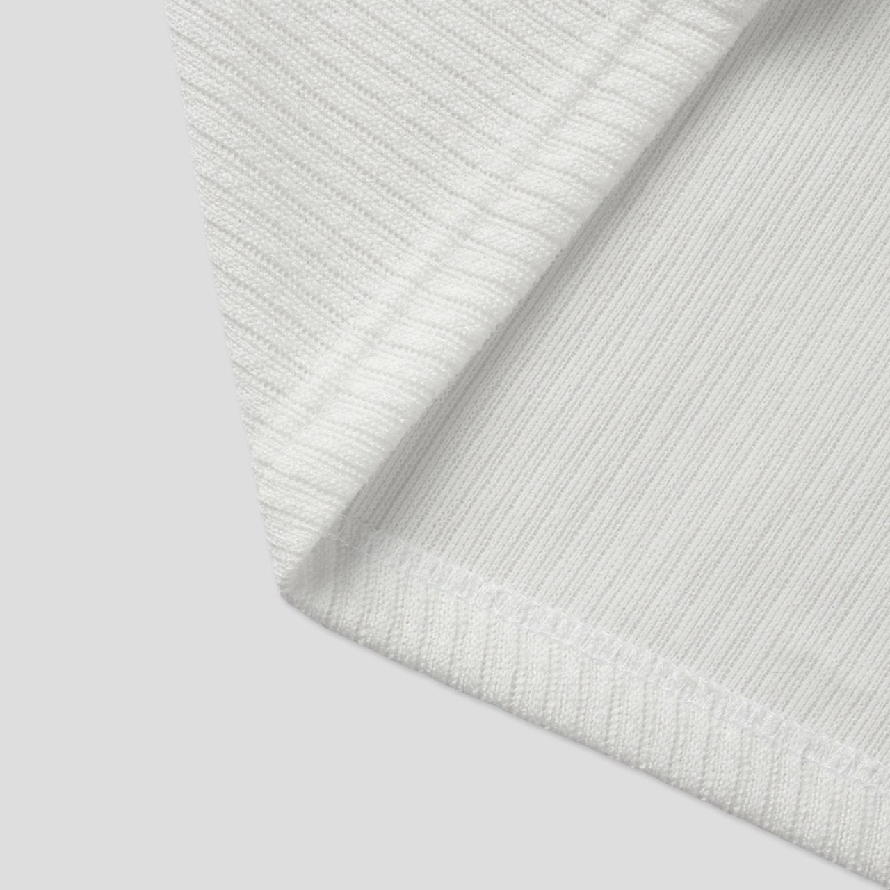 Barrel Zip Ribbed T-Shirt