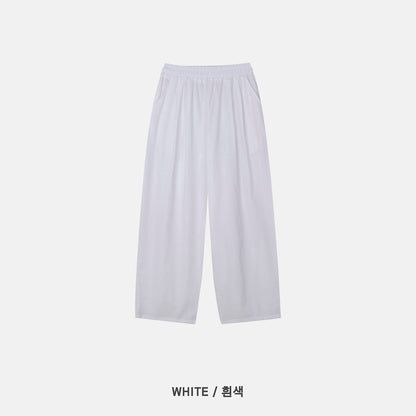 Cotton Linen Balloon String Pants