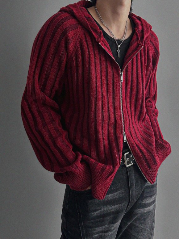 Next Wool Hooded Zip-Up Knit – WooStore