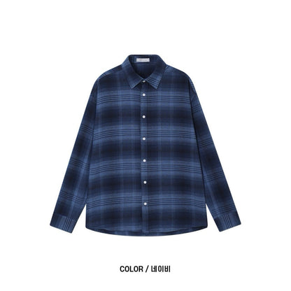 Pigment-Washed Nylon Shirt Jacket
