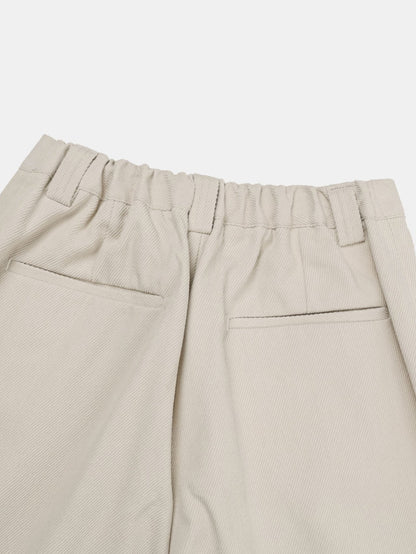 Twill Wide Pants