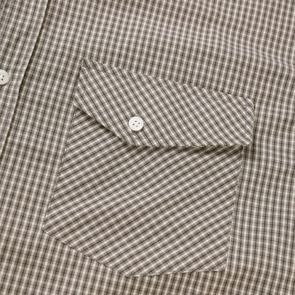 Crop Swing Check Shirt