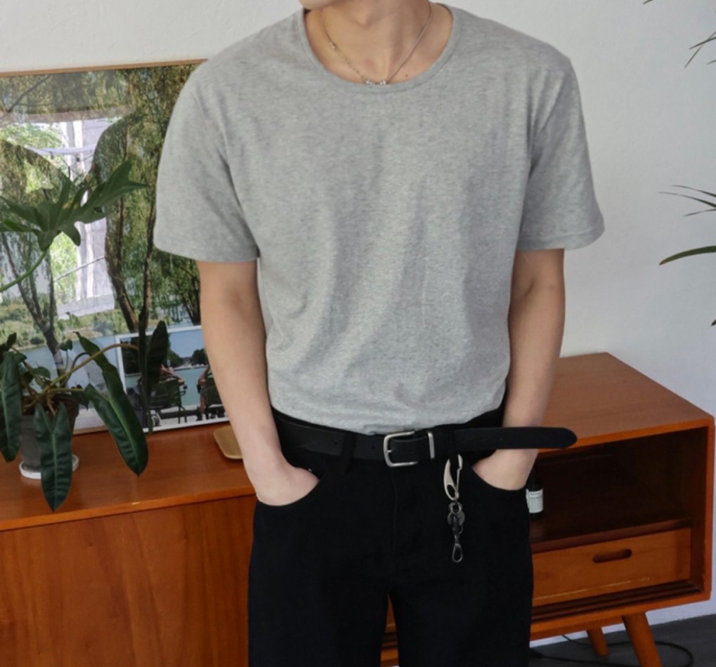Essential Soft U-Neck Tee