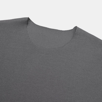 Naive Slim Rib T-Shirt