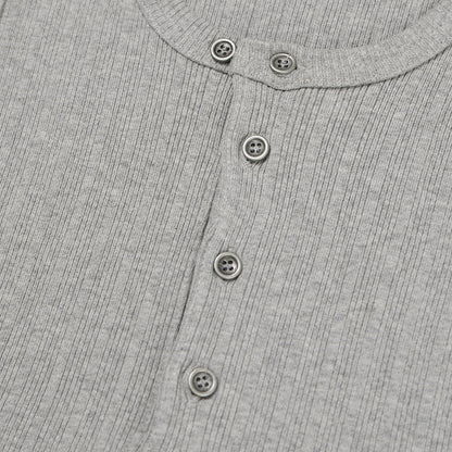 Compact Rib Henley Tank