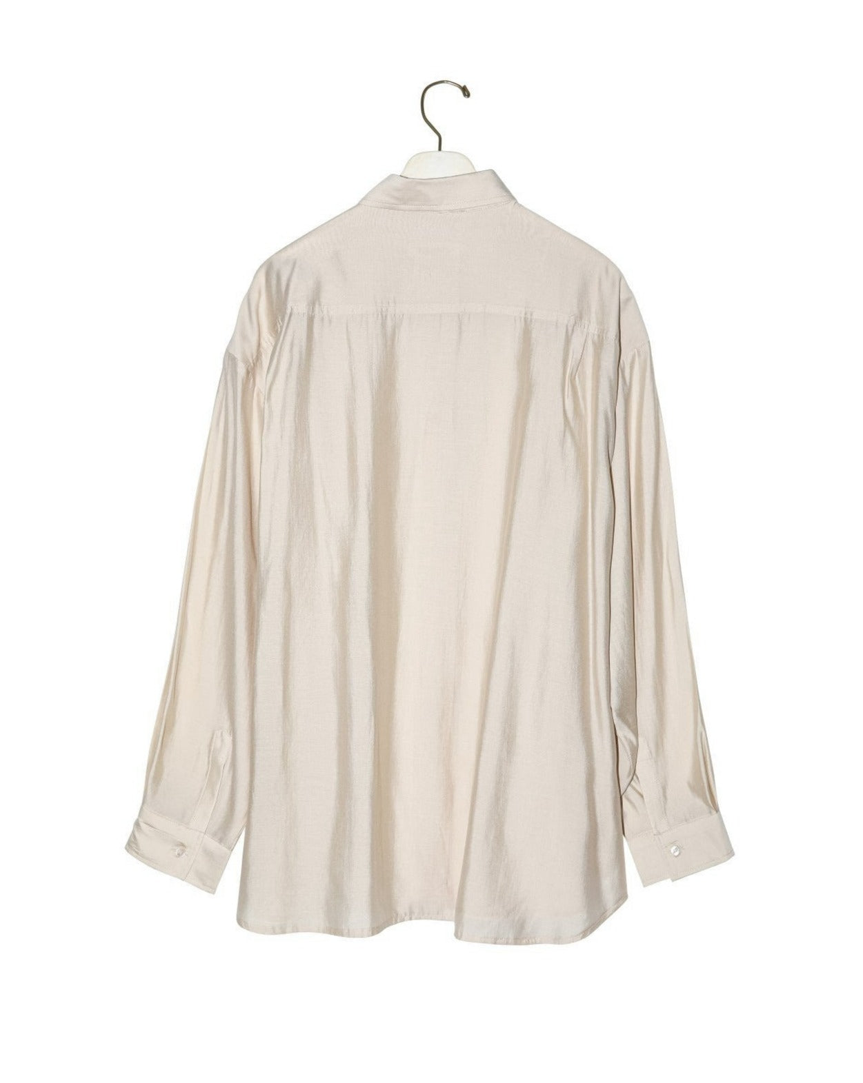 【PAPERMOON ペーパームーン】SS / Sheer Silky Classic Button Down Shirt