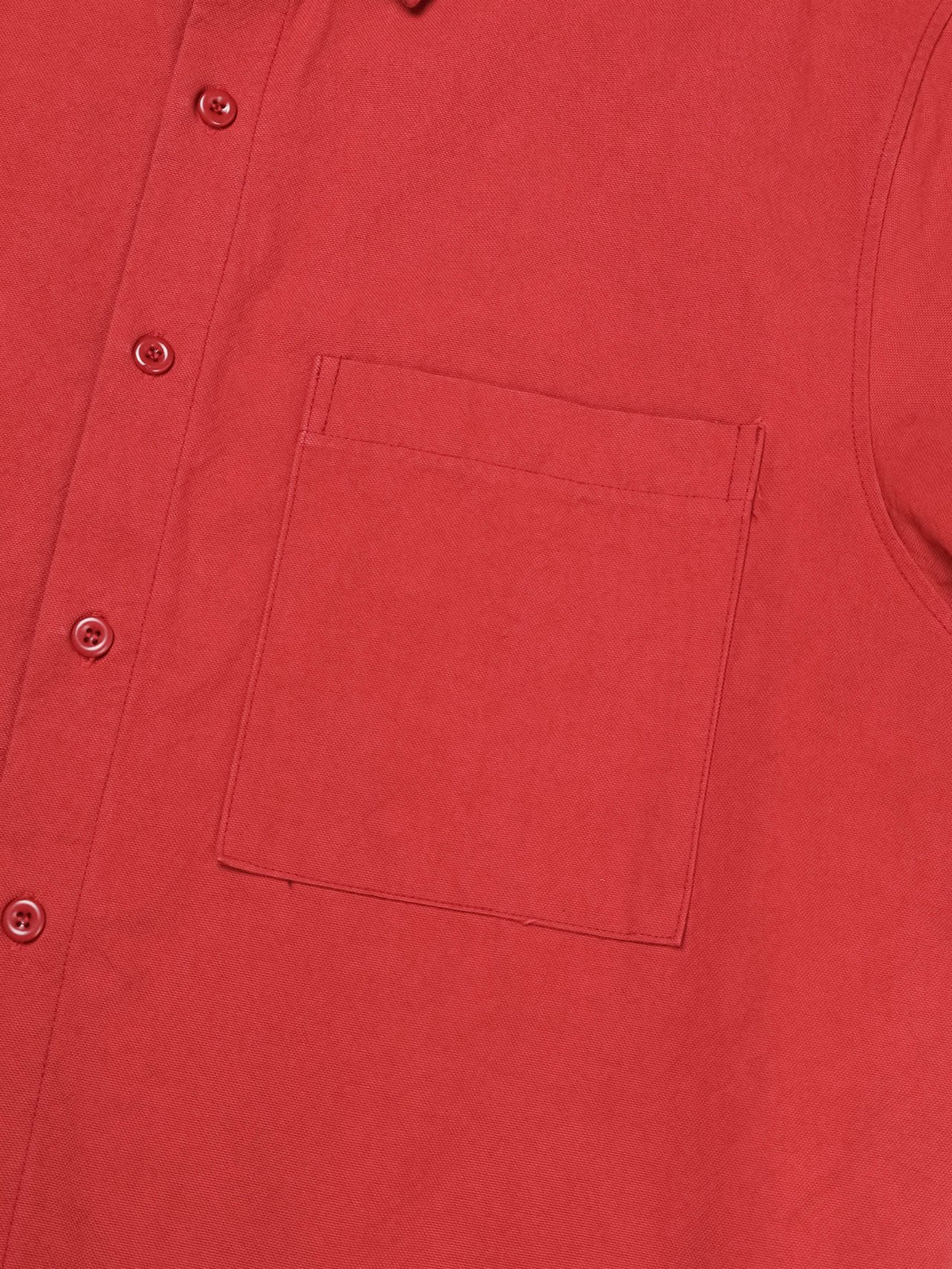 Cotton Pocket Overshirt
